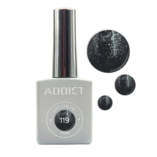 Addict Professional לק ג'ל מספר – 119 15 מ"ל – Addict-yofinity