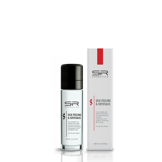 SR Cosmetics פילינג משי & קריסטל 100 מ"ל - yofinity