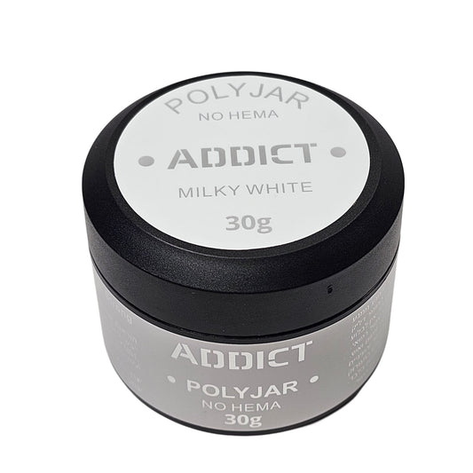Addict Professional פוליג'ל MILKY WHITE 30 גרם – Addict-yofinity