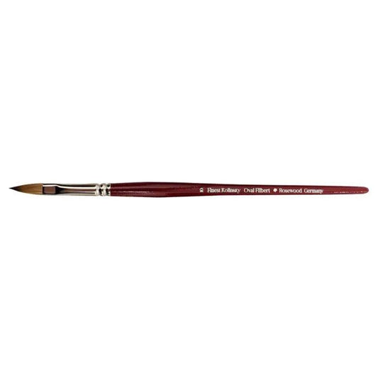 מכחול קולינסקי מקצועי אובלי פילברט מס' 10 ROSEWOOD - yofinity