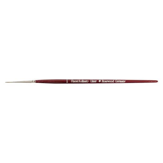 מכחול קולינסקי שערה ארוך מס' 10/0 ROSEWOOD - yofinity