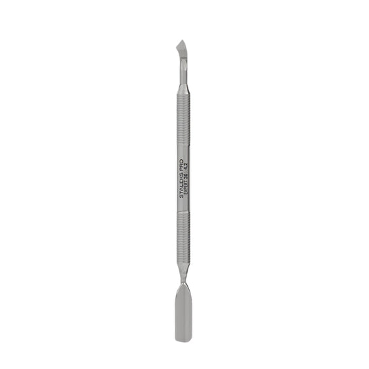 Staleks Manicure pusher EXPERT 30 TYPE 4.2 (rounded wide pusher and bent blade) - yofinity