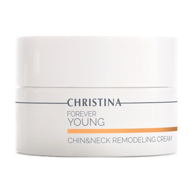 Christina קרם סנטר וצוואר להפחתת מראה סנטר כפול מסדרת פוראבר יאנג 50 מ"ל - yofinity