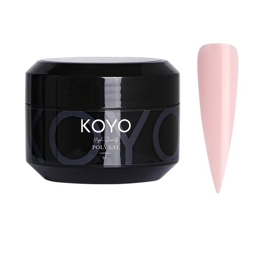 KOYO - KOYO פוליג'ל 50 מ"ל Clear Pink - yofinity