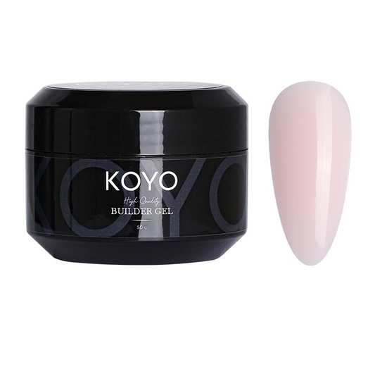 KOYO - KOYO ג’ל בנייה 50 מ"ל Clear Pink - yofinity