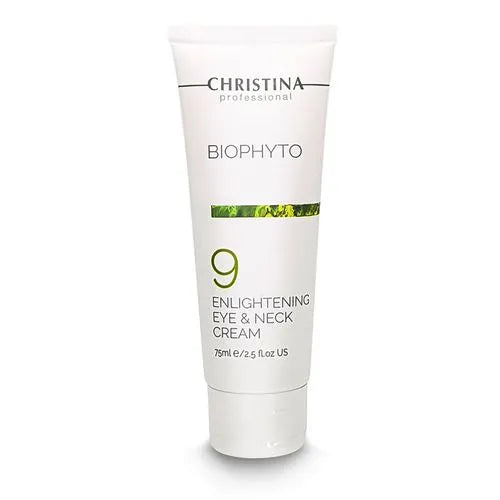 Christina קרם עיניים וצוואר מבהיר מסדרת ביו פיטו - שלב 9 75 מ"ל - yofinity