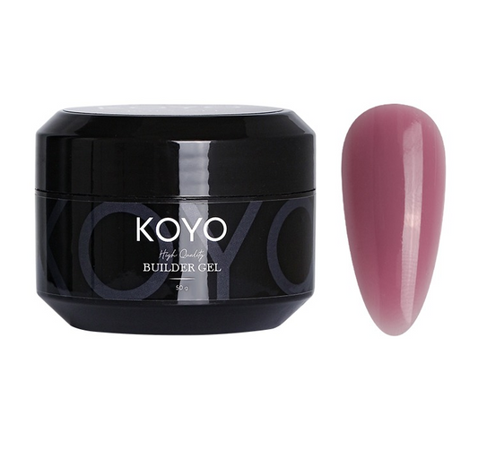 KOYO - KOYO ג’ל בנייה 50 מ"ל - Dark Pink - yofinity