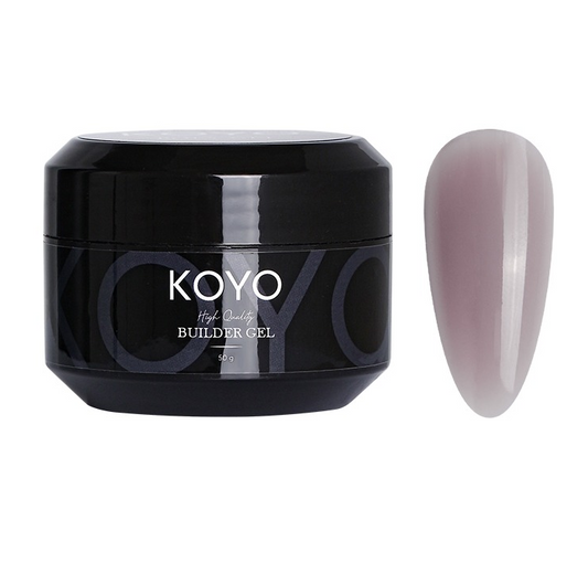 KOYO - KOYO ג’ל בנייה 50 מ"ל Light Pink - yofinity