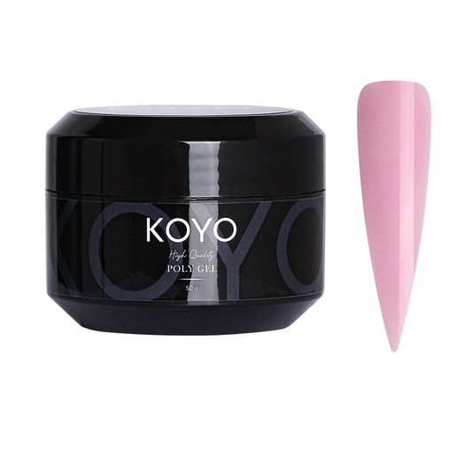 KOYO - KOYO פוליג'ל 50 מ"ל - Natural Pink - yofinity