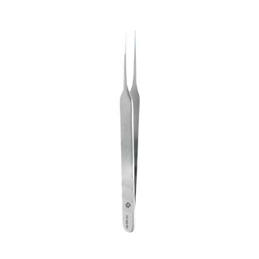 Staleks Professional eyelash tweezers EXPERT 40 TYPE 10 (straight) - yofinity
