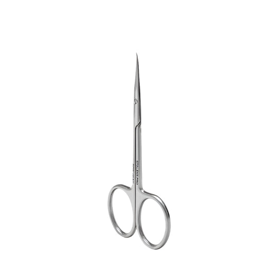 Staleks Professional cuticle scissors with hook for left-handed users EXPERT 13 TYPE 3 - yofinity