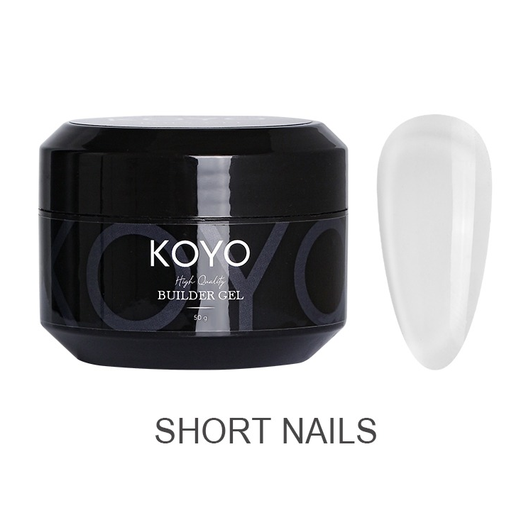 KOYO - KOYO ג’ל בנייה 50 מ"ל Short Nails - yofinity