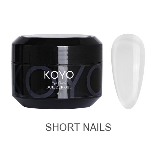 KOYO - KOYO ג’ל בנייה 50 מ"ל Short Nails - yofinity