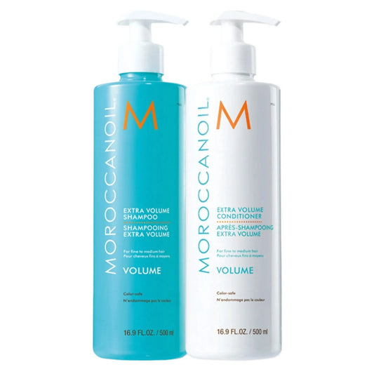 מרוקן אויל Moroccanoil מארז שמפו ומרכך נפח 500 מ"ל - yofinity